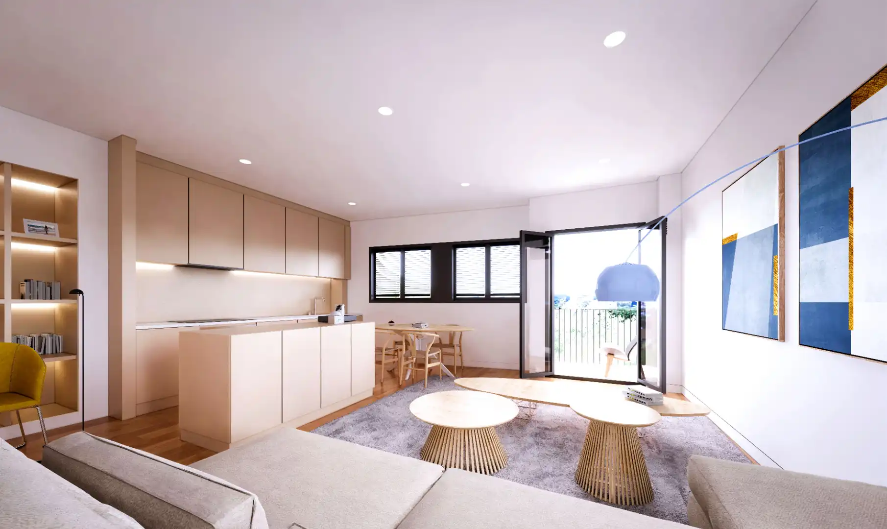 Appartamento con terrazza in vendita a Rúa Porto Rico, imagen 5