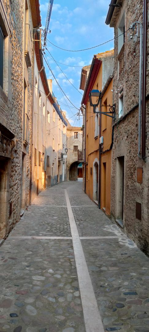 Vista exterior de Finca rústica en venda en Cervià de Ter amb Aire condicionat, Terrassa i Internet