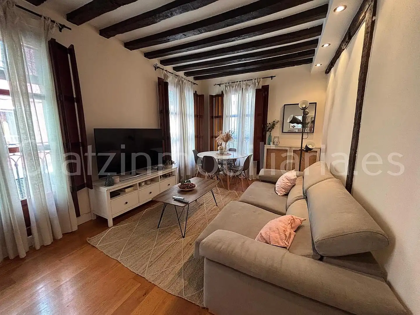 Living room of Flat for sale in Balmaseda  with Balcony