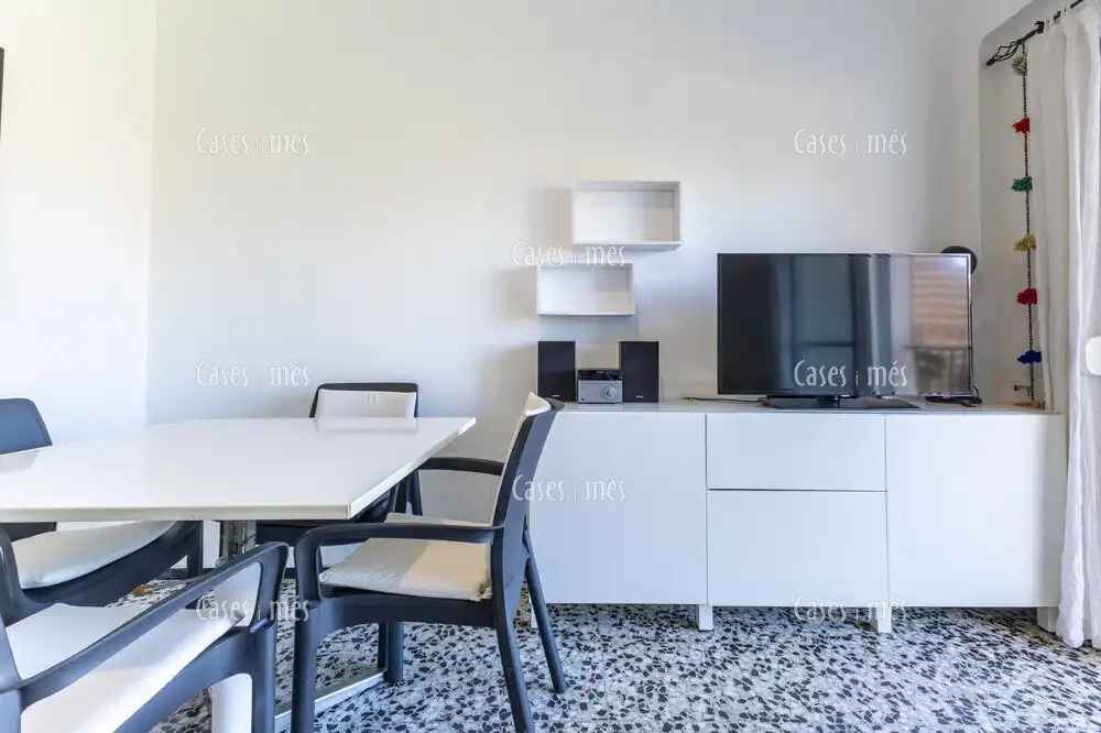 Comedor de Apartamento en venta en La Pobla de Farnals con Terraza, Amueblado y Piscina comunitaria