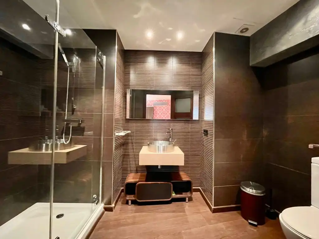 Bany de Apartament en venda en Alcúdia amb Calefacció, Terrassa i Moblat