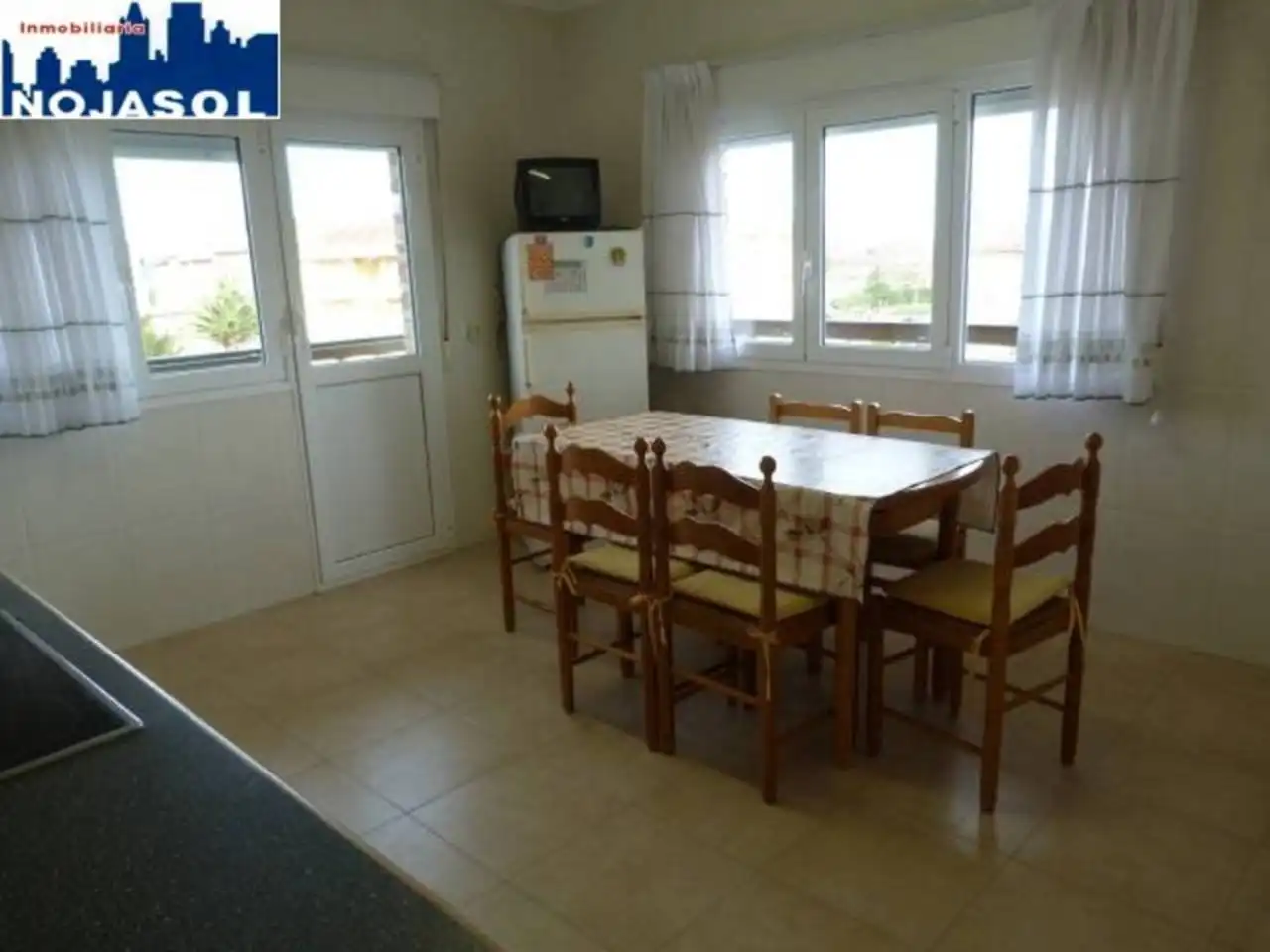 Dining room of Flat for rent in Noja  with Heating, Terrace and Furnished