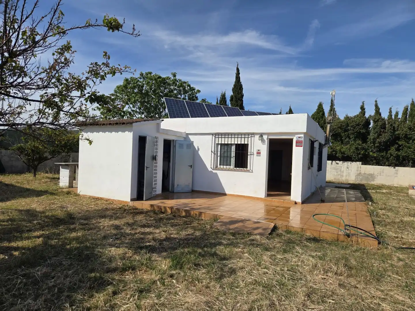 Vista exterior de Finca rústica en venta en Benicarló con Piscina