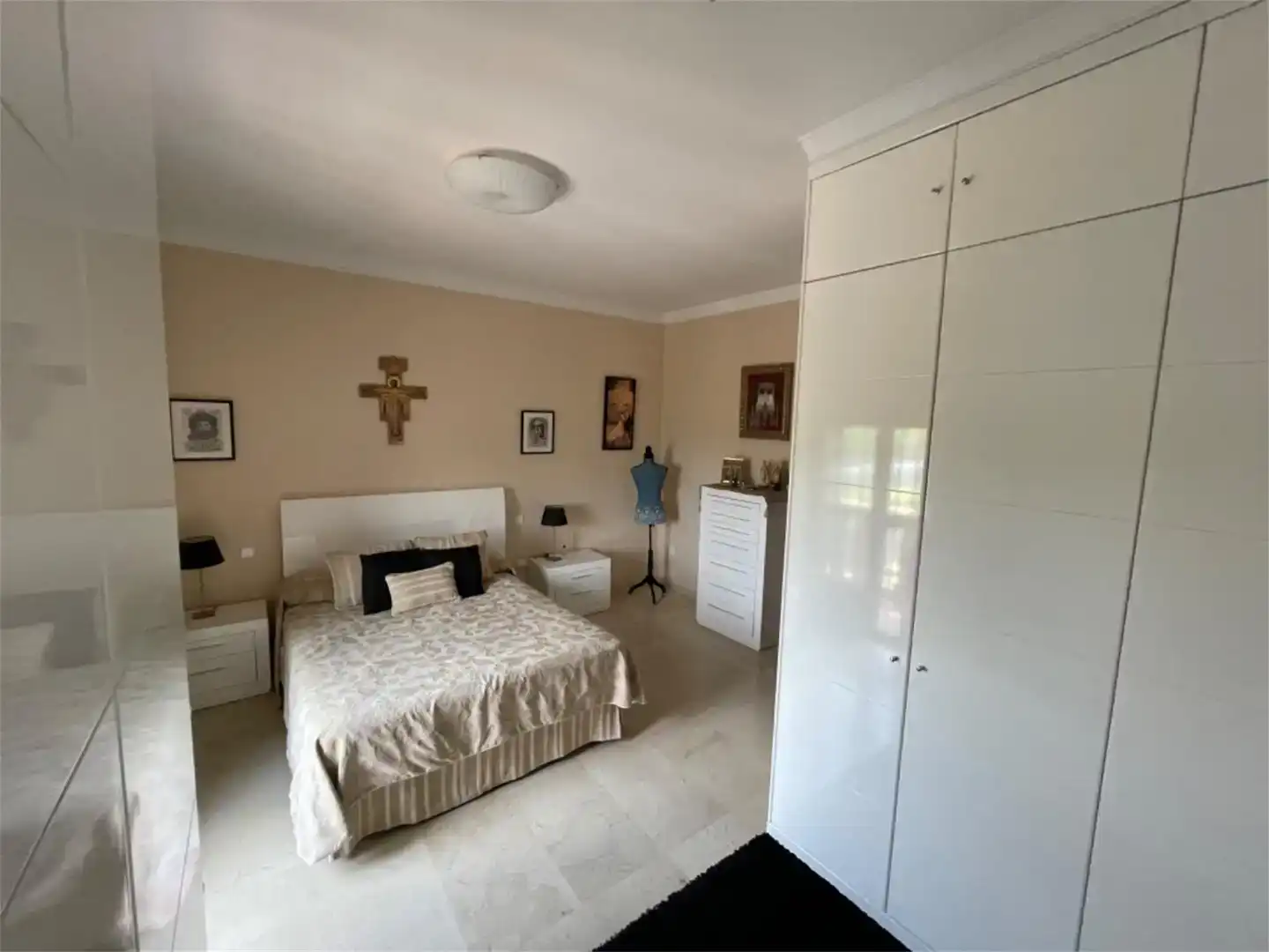Bedroom of Houses for rent in La Rinconada  with Air Conditioner, Private garden and Storage room