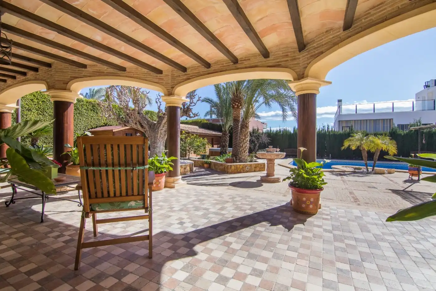 Terrace of Houses for sale in Elche / Elx  with Air Conditioner, Private garden and Terrace