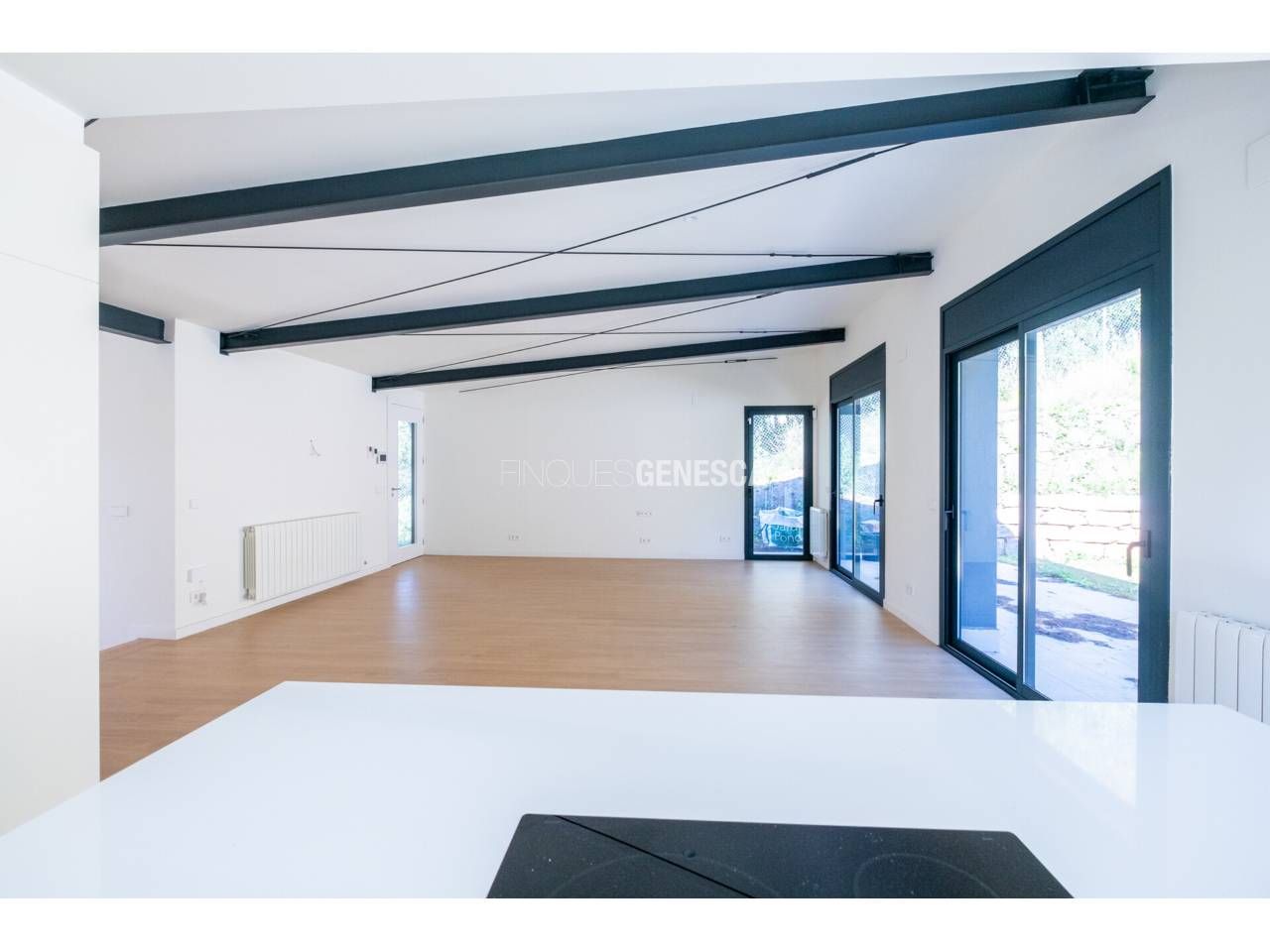 Living room of House or chalet for sale in Matadepera  with Heating, Private garden and Parquet flooring