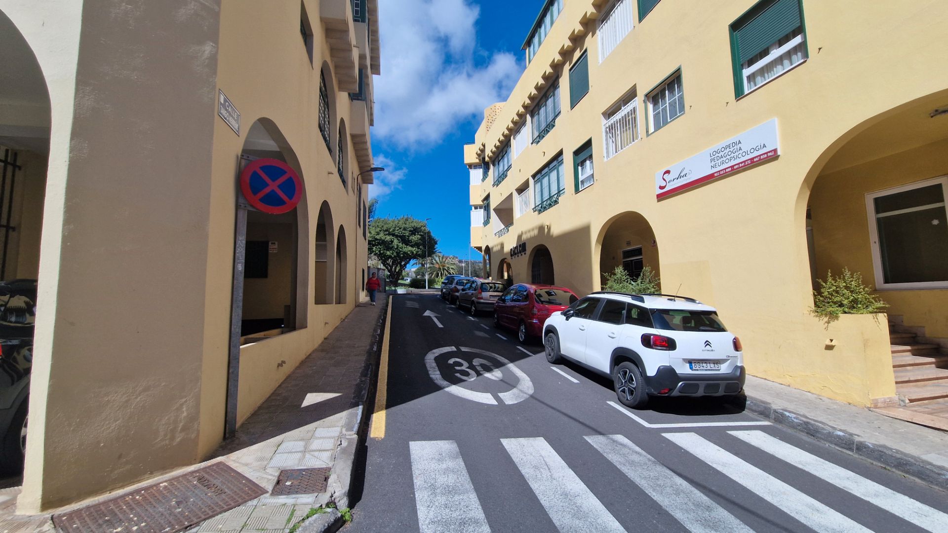 Vista exterior de Garaje en venta en San Cristóbal de la Laguna