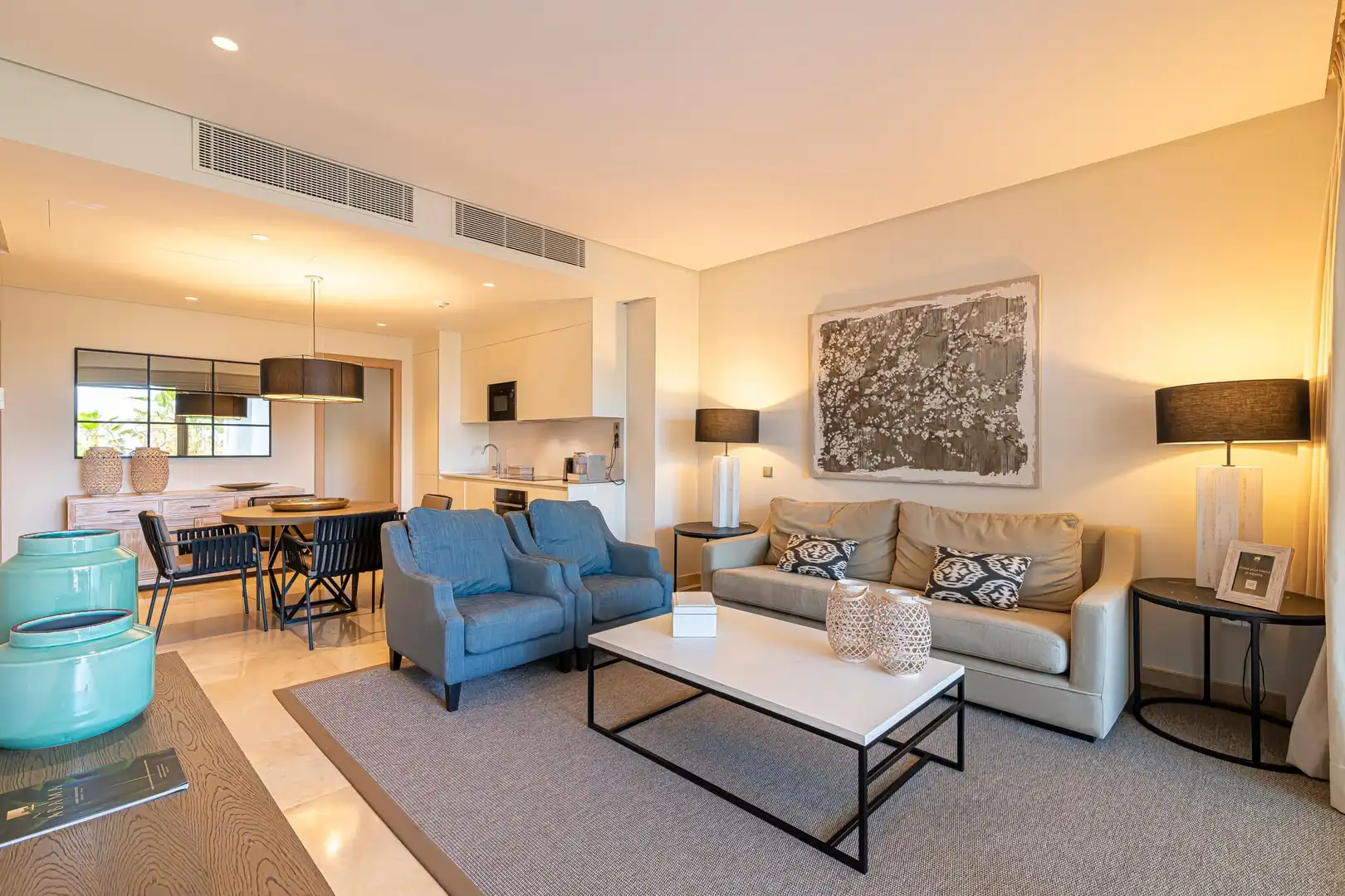 Living room of Flat for sale in Guía de Isora  with Air Conditioner, Heating and Terrace