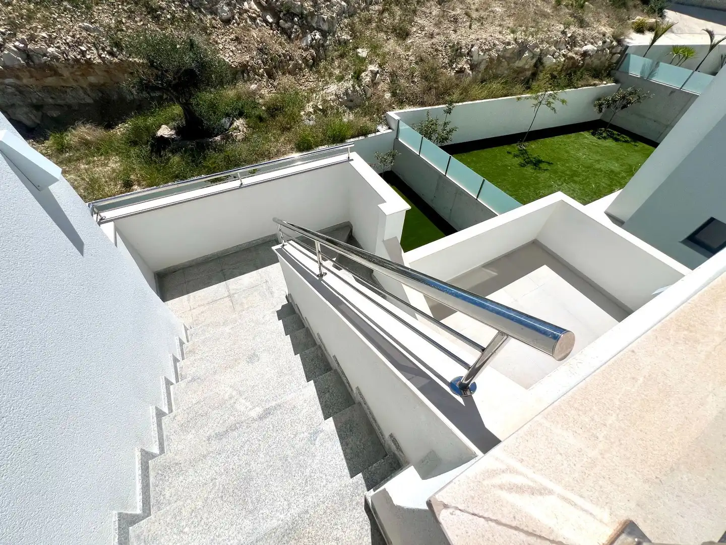 Terrasse von Haus oder Chalet zum Verkauf in Mutxamel mit Klimaanlage, Heizung und Privatgarten