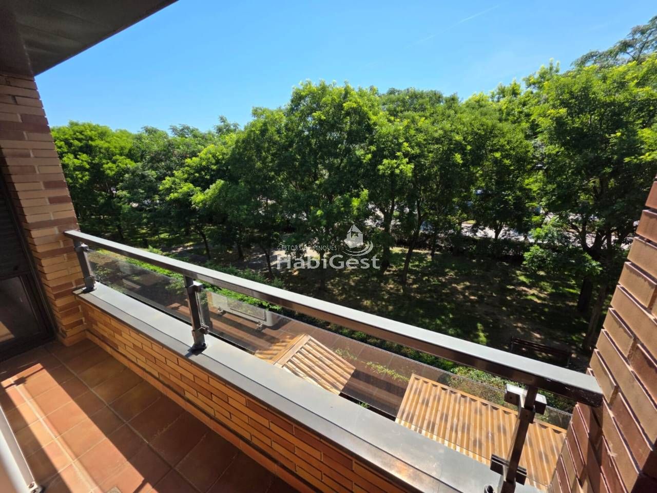 Terrace of Flat for sale in Sant Julià de Ramis  with Air Conditioner, Heating and Parquet flooring