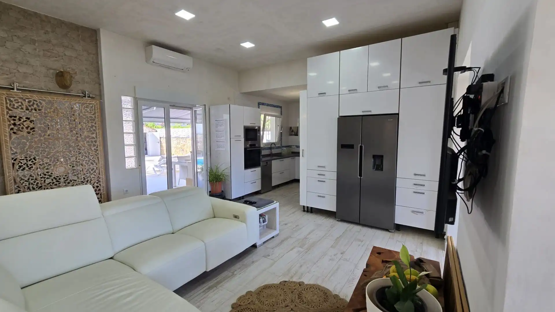 Living room of Houses for sale in Dénia  with Air Conditioner, Heating and Private garden