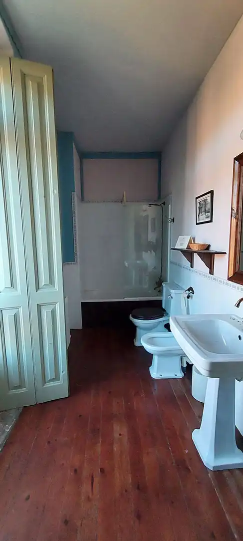 Bathroom of Country homes for sale in Piloña  with Private garden, Terrace and Furnished