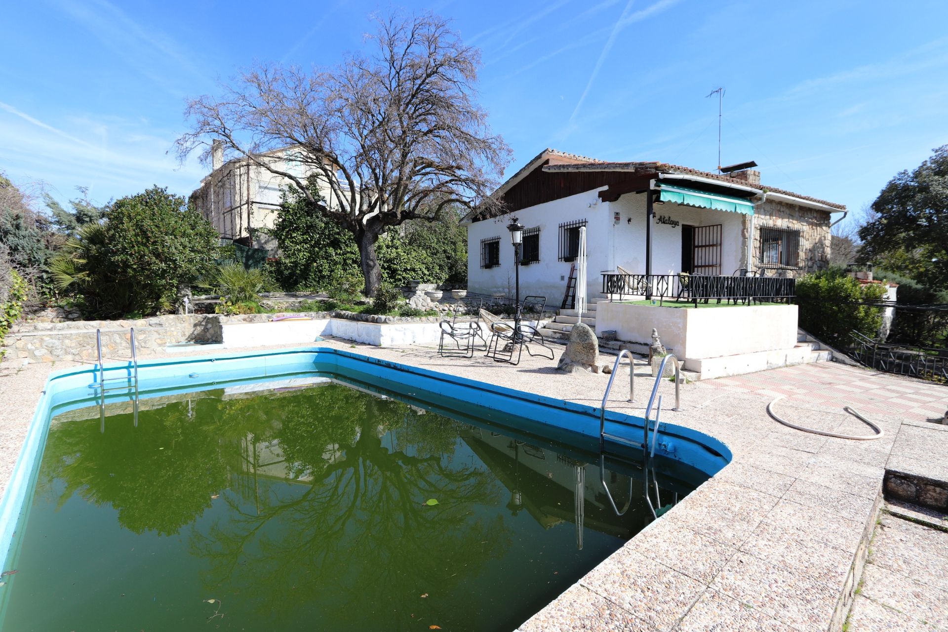 Piscina de Casa o chalet en venta en Santa Cruz del Retamar con Aire acondicionado, Calefacción y Jardín privado