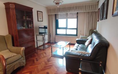 Living room of Flat for sale in A Coruña Capital   with Heating, Parquet flooring and Storage room