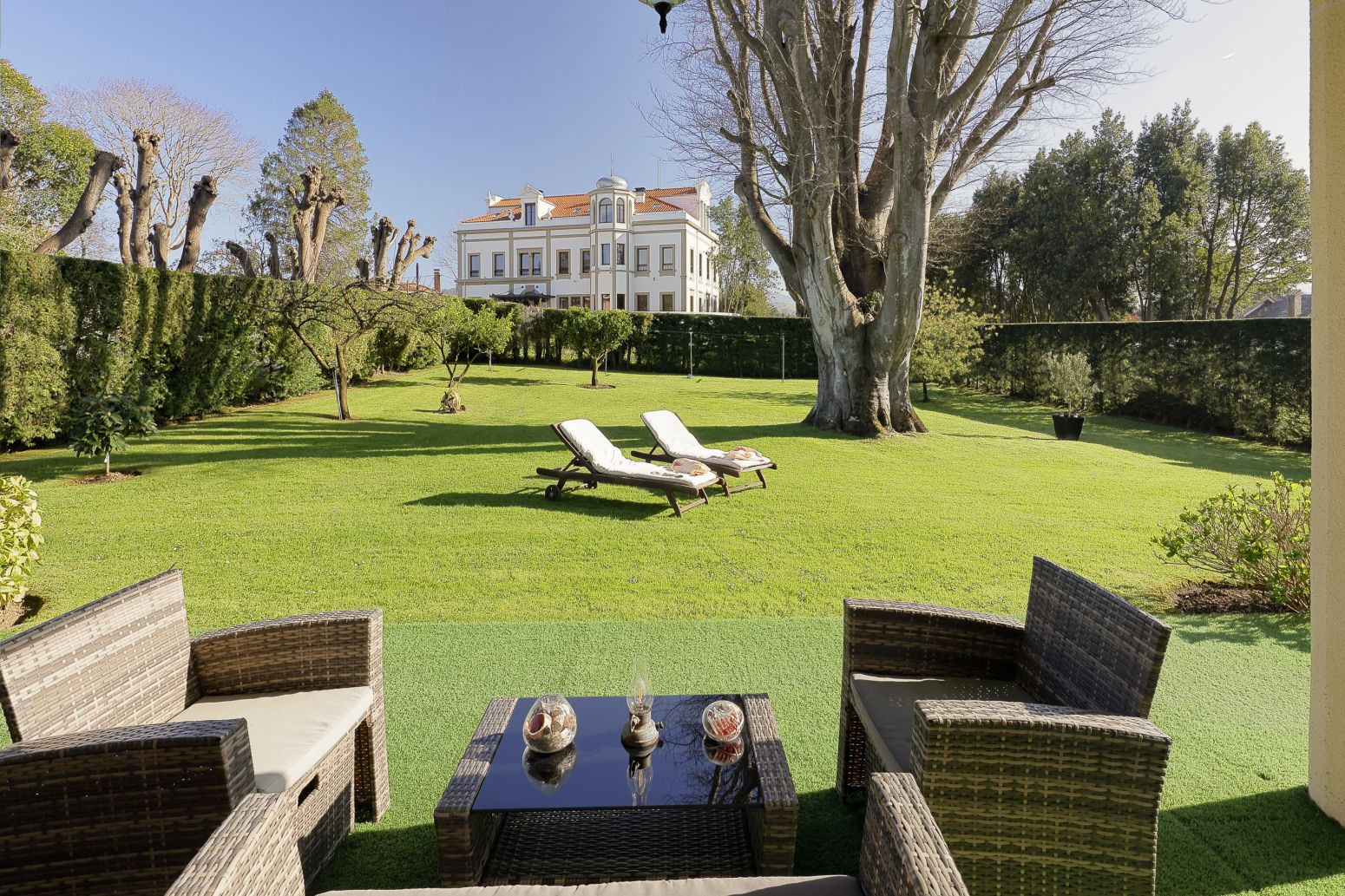 Terraza de Casa o chalet en venta en Gijón  con Calefacción, Jardín privado y Parquet