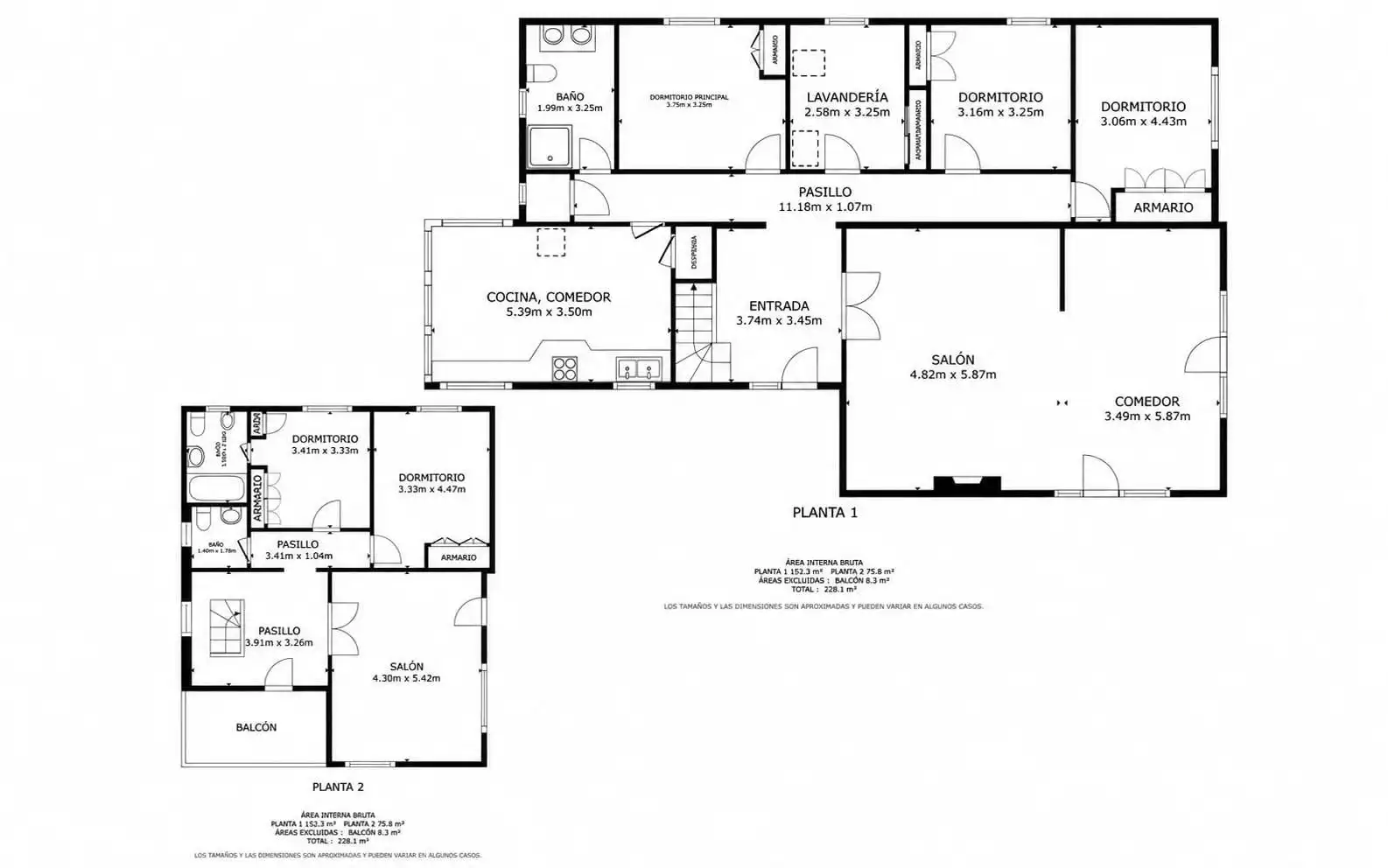 Haus oder Chalet zum Verkauf in Moralzarzal mit Heizung, Privatgarten und Terrasse