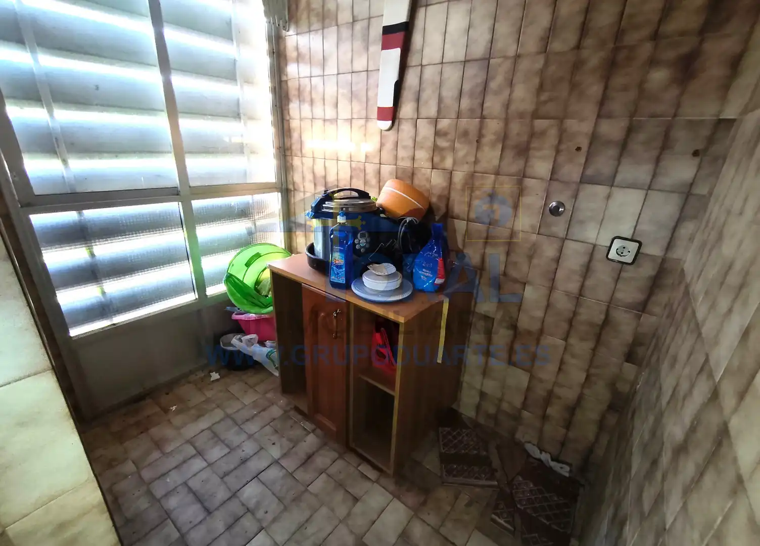 Cocina de Piso en venta en Gijón  con Parquet, Trastero y Amueblado