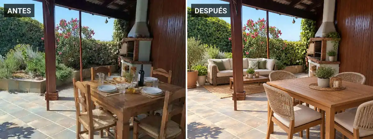 Terraza de Casa o chalet en venta en Bellpuig, Lleida