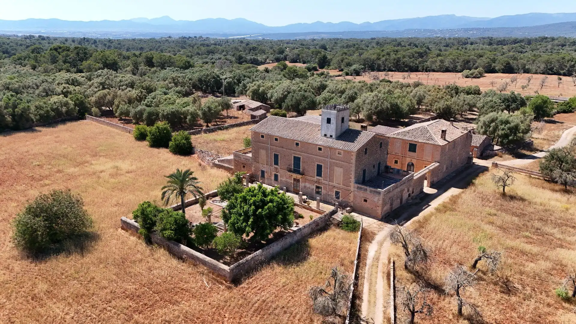 Vista exterior de Finca rústica en venta en Algaida con Jardín privado