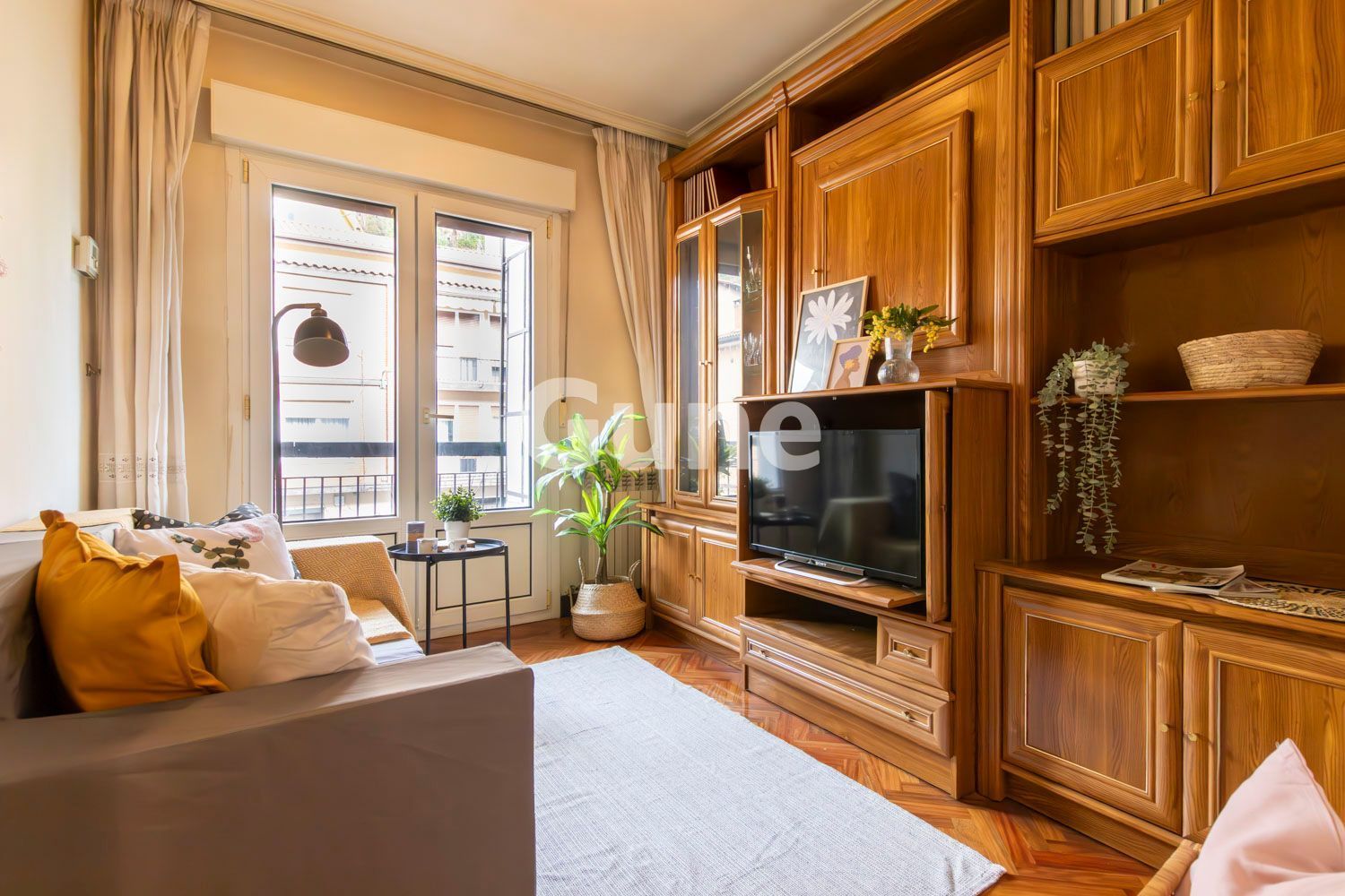 Sala d'estar de Pis en venda en Beasain amb Calefacció, Traster i Moblat