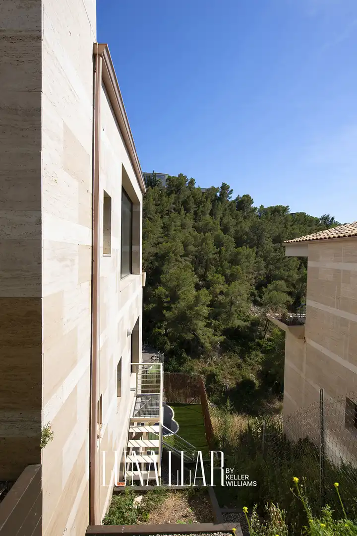 Exterior view of Houses for sale in Sitges  with Private garden and Balcony