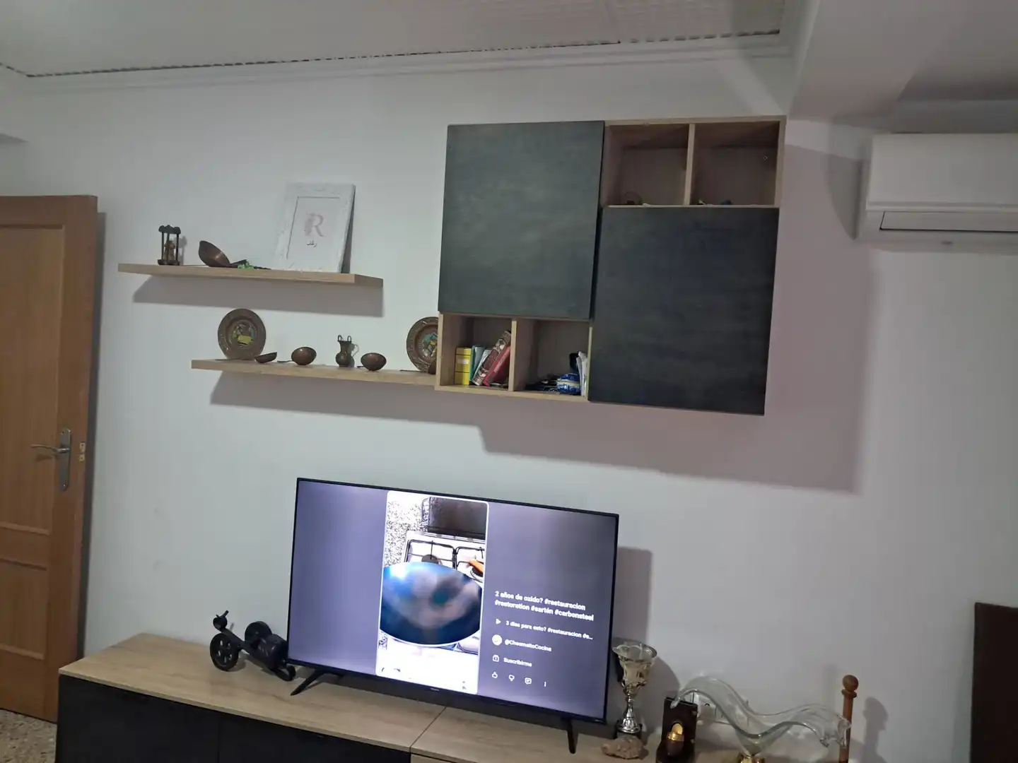Sala de estar de Piso en venta en Gandia con Aire acondicionado, Trastero y Horno