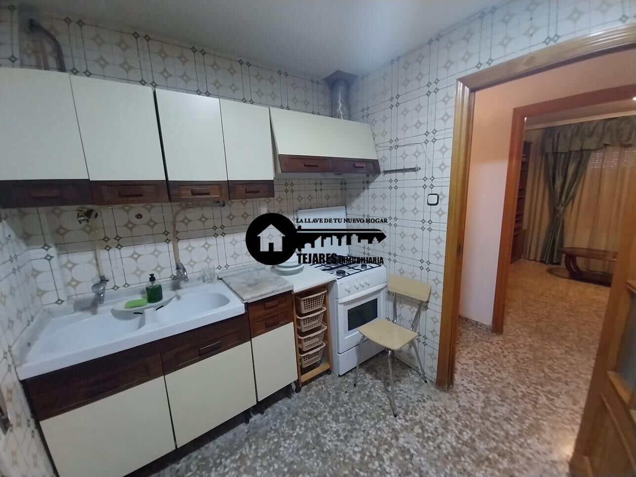 Kitchen of Flat for sale in  Albacete Capital  with Heating and Storage room