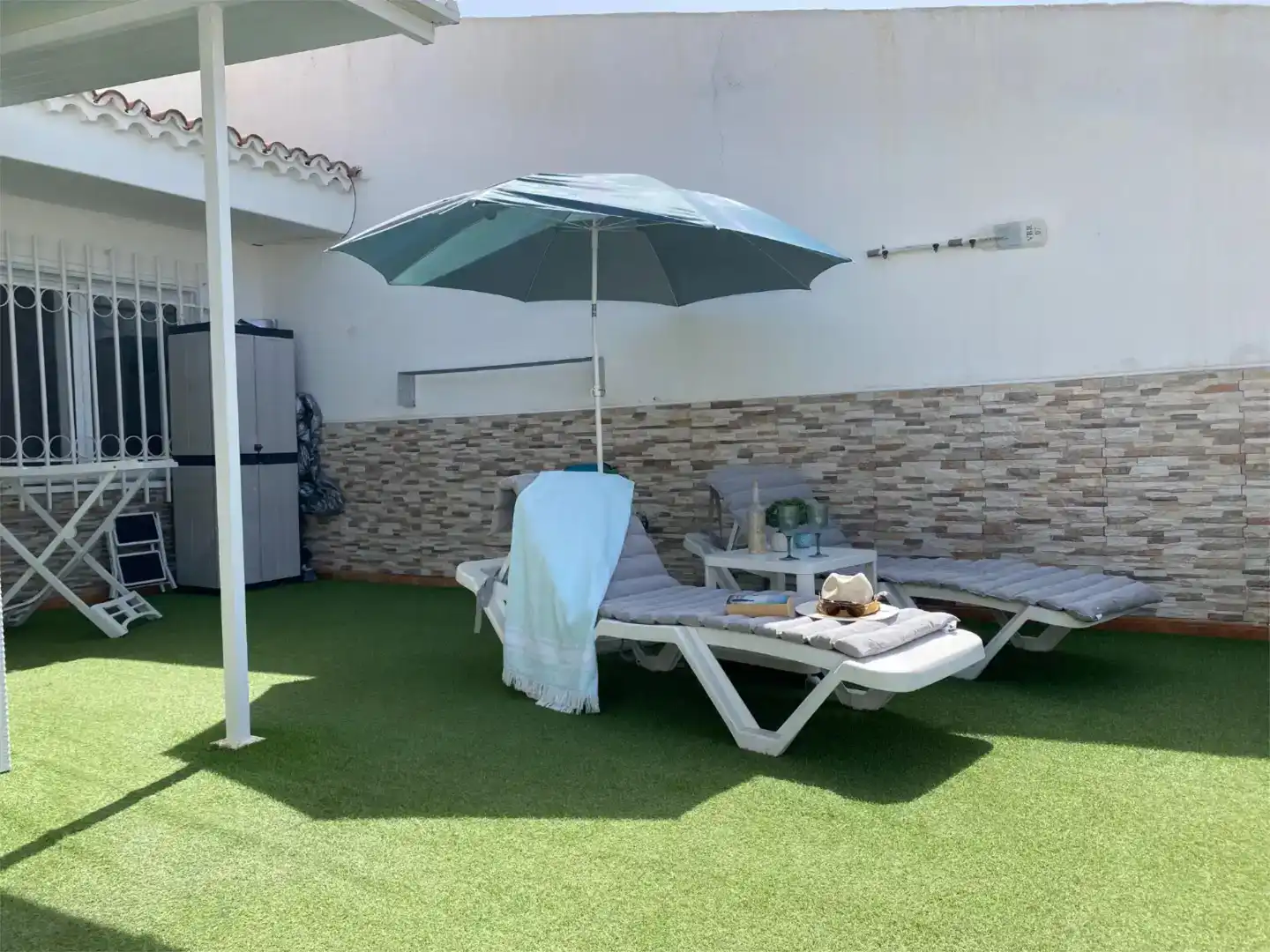 Terrace of Flat for rent in Adeje  with Swimming Pool