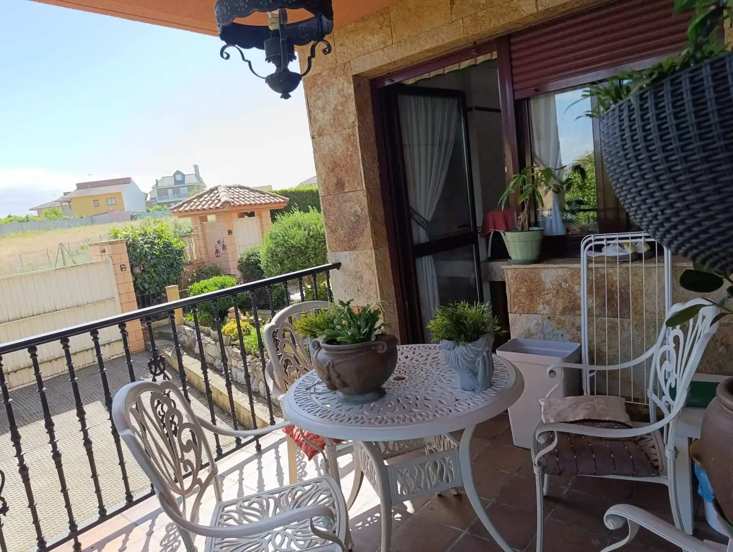 Terraza de Casa o chalet en venta en San Andrés del Rabanedo con Calefacción, Jardín privado y Terraza