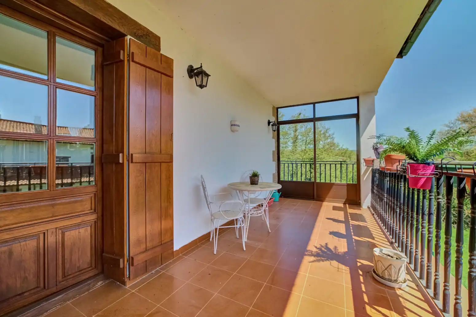 Terrassa de Casa o xalet en venda en Ultzama amb Calefacció, Jardí privat i Terrassa