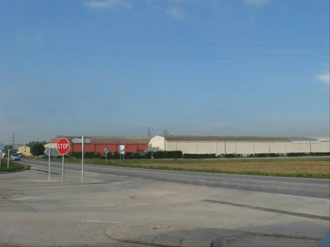 Vista exterior de Terreno industrial en venta en Bordils
