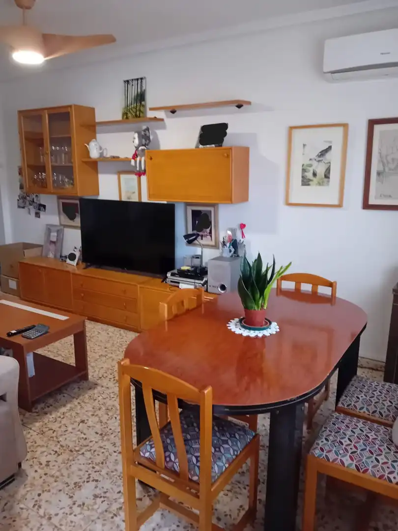 Wohnzimmer von Wohnung zum Verkauf in Valdepeñas mit Klimaanlage, Heizung und Terrasse