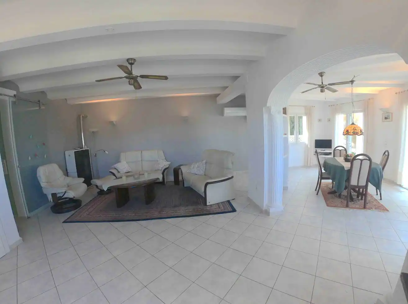 Living room of Houses for sale in Dénia  with Air Conditioner, Heating and Private garden