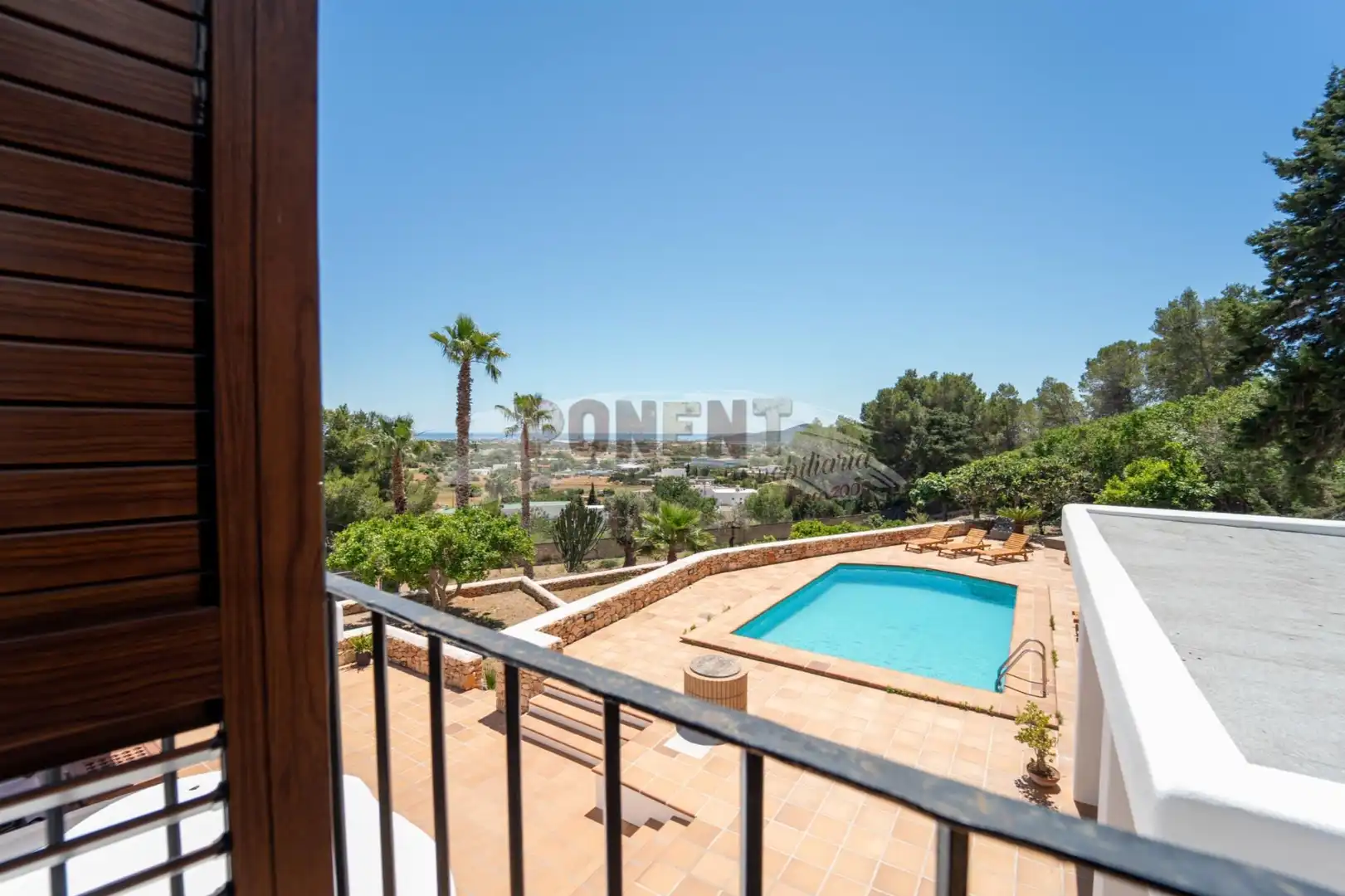 Vista exterior de Casa o chalet de alquiler en Sant Josep de sa Talaia con Aire acondicionado, Calefacción y Jardín privado