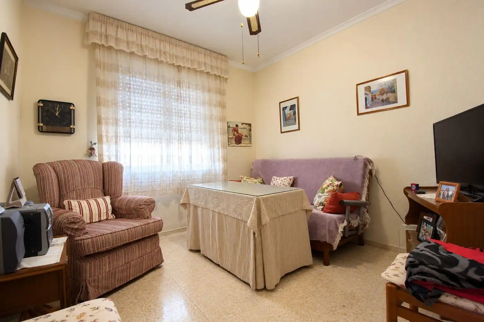 Sala d'estar de Pis en venda en Santiago - Coronación