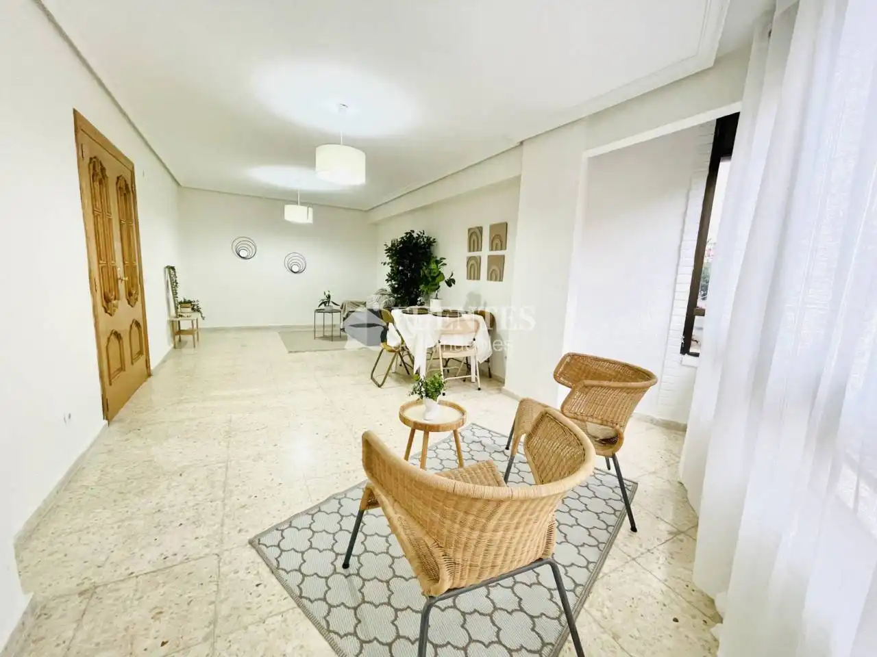 Sala de estar de Piso en venta en Alicante / Alacant con Aire acondicionado y Terraza