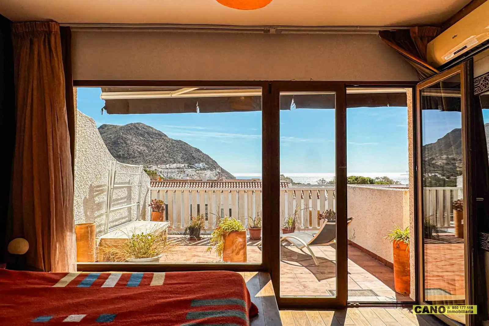 Bedroom of Houses for sale in Níjar  with Air Conditioner, Heating and Terrace