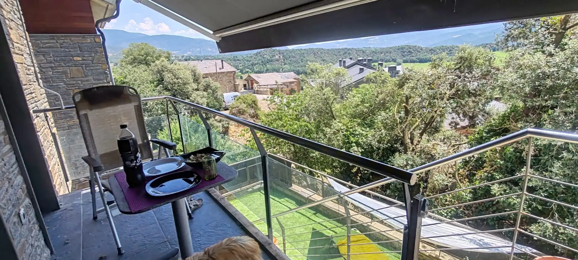 Balcony of Flat for sale in Montferrer i Castellbò  with Heating, Private garden and Terrace