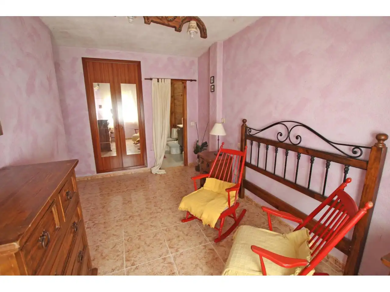 Dormitori de Casa adosada en venda en El Álamo