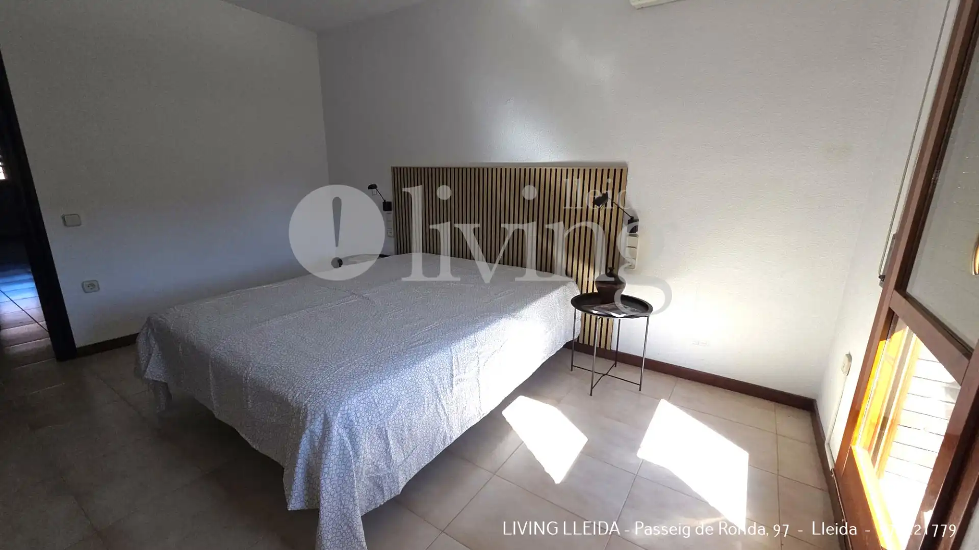 Schlafzimmer von Einfamilien-Reihenhaus zur Miete in Lleida mit Klimaanlage, Heizung und Privatgarten
