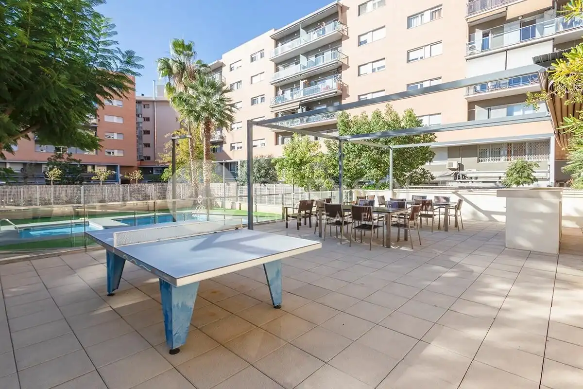 Terrace of Flat for sale in Barcelona  with Air Conditioner, Heating and Private garden