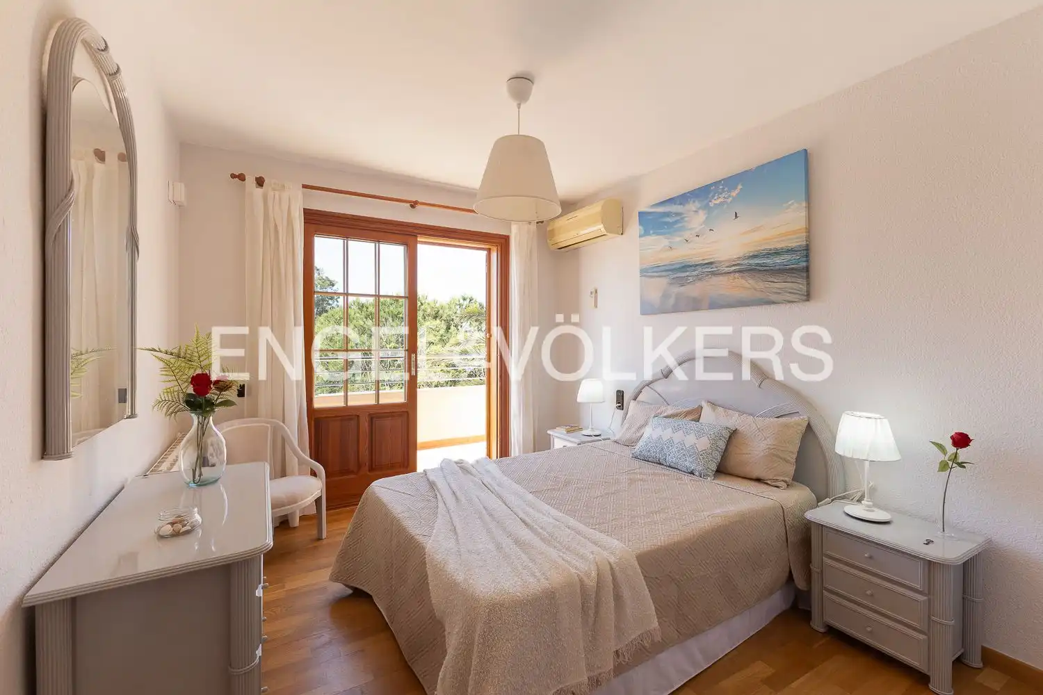 Habitación de Casa o chalet de alquiler en La Pobla de Farnals con Aire acondicionado, Calefacción y Jardín privado