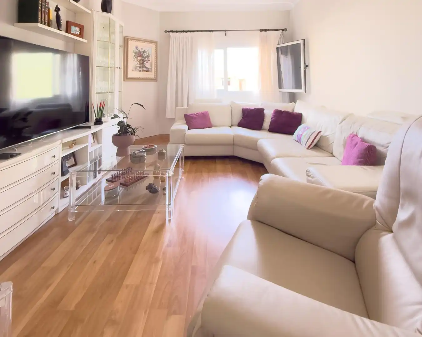 Sala de estar de Piso en venta en Las Palmas de Gran Canaria