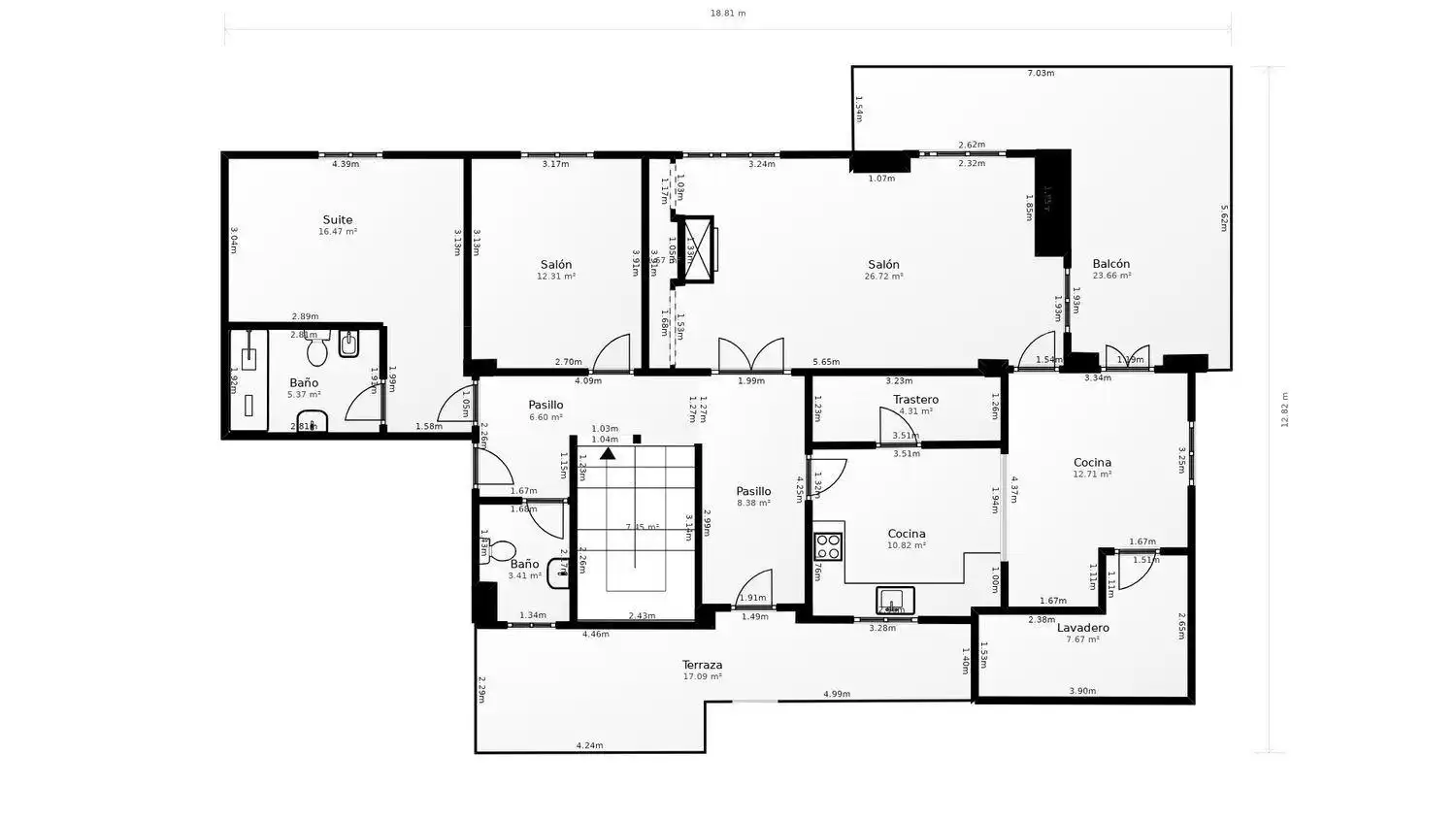 Villa con piscina in vendita a Norte-Sierra, imagen 54
