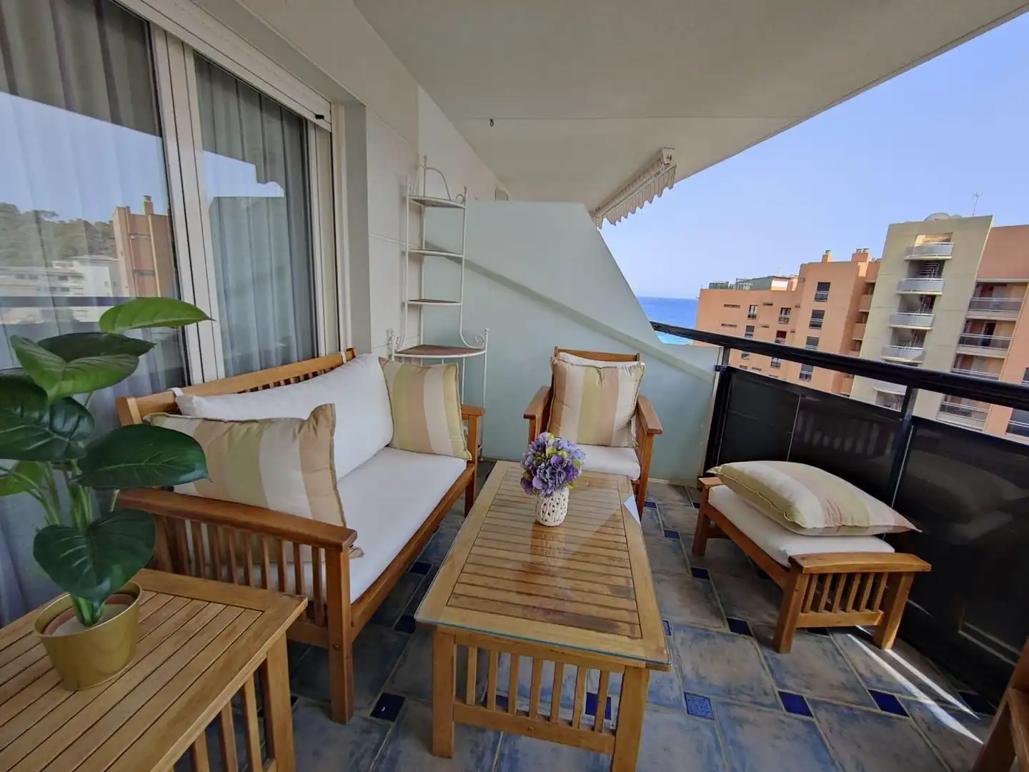 Terrassa de Apartament en venda en Oria amb Aire condicionat, Jardí privat i Terrassa