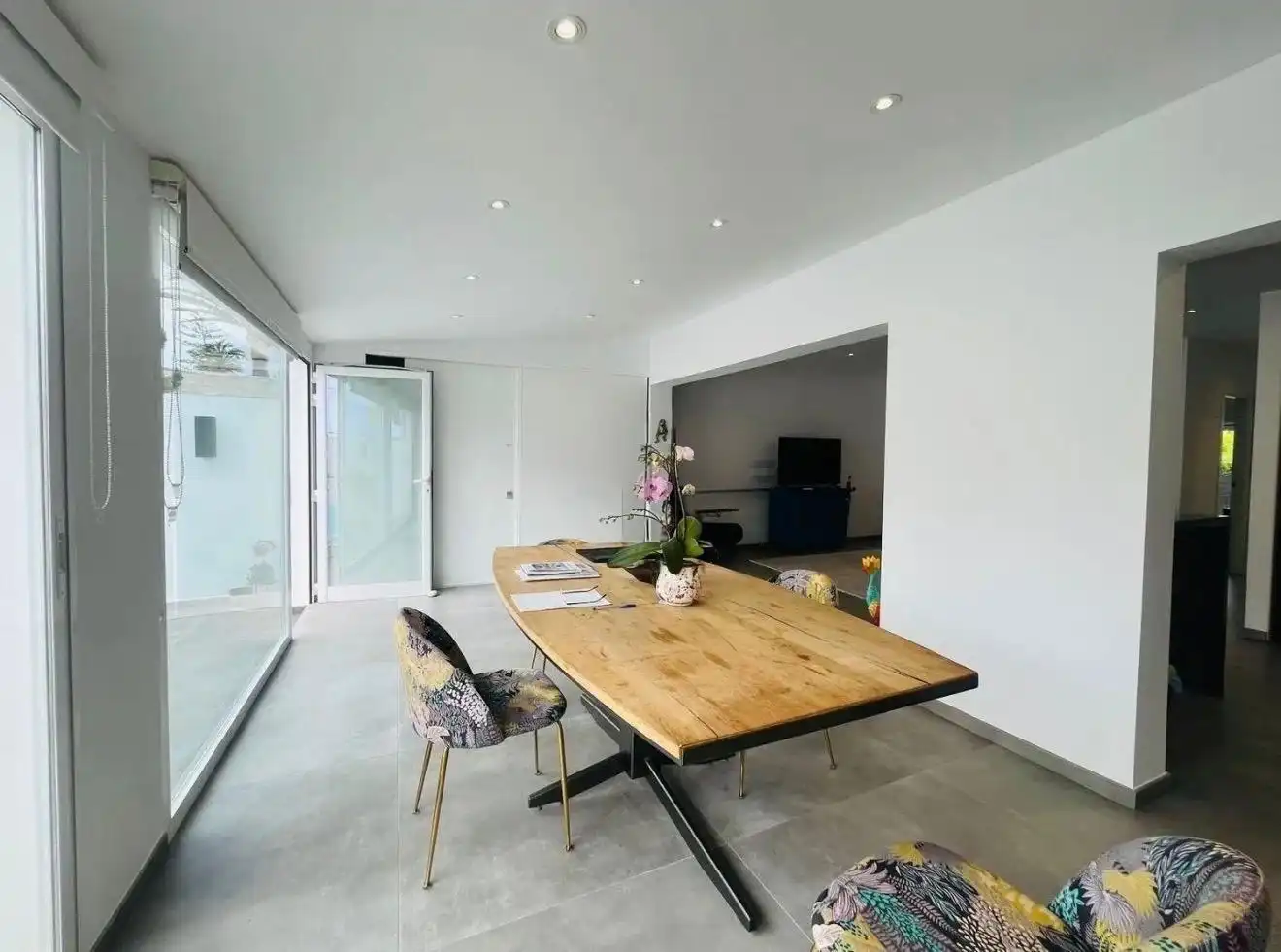 Comedor de Casa adosada en venta en La Nucia con Aire acondicionado, Terraza y Amueblado