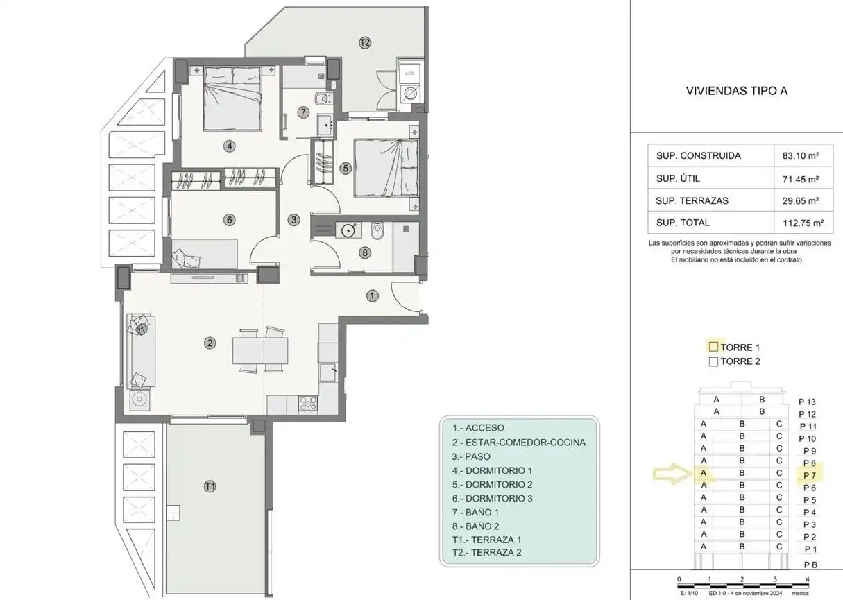 Appartement compact avec piscine à vendre à Marisol Park - Ortembach - Los Almendros, imagen 16