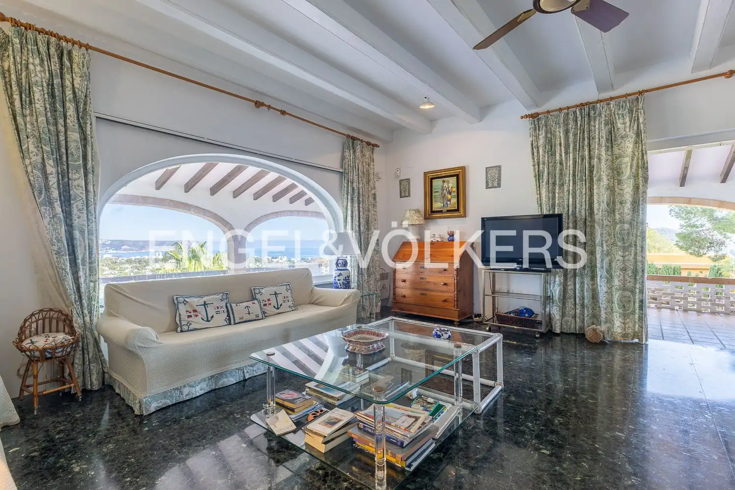Living room of Houses for sale in Jávea / Xàbia  with Heating, Private garden and Storage room