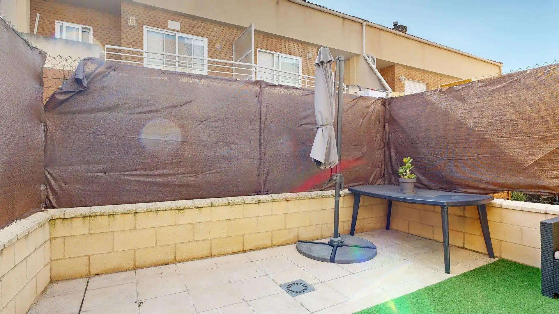 Terraza de Casa adosada en venta en Zaragoza con Calefacción, Jardín privado y Terraza