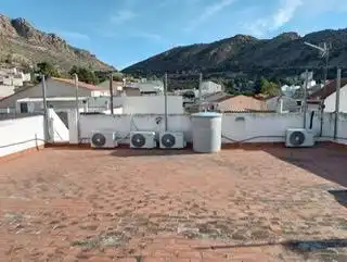 Vista exterior de Casa o chalet en venta en Alhama de Murcia con Aire acondicionado y Terraza